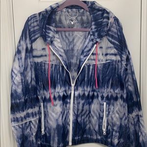 Tye dye windbreaker